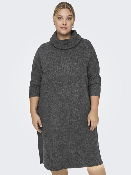 Produktbild Only Curvy Wasserfall-Ausschnitt Woll Strickkleid (L)
