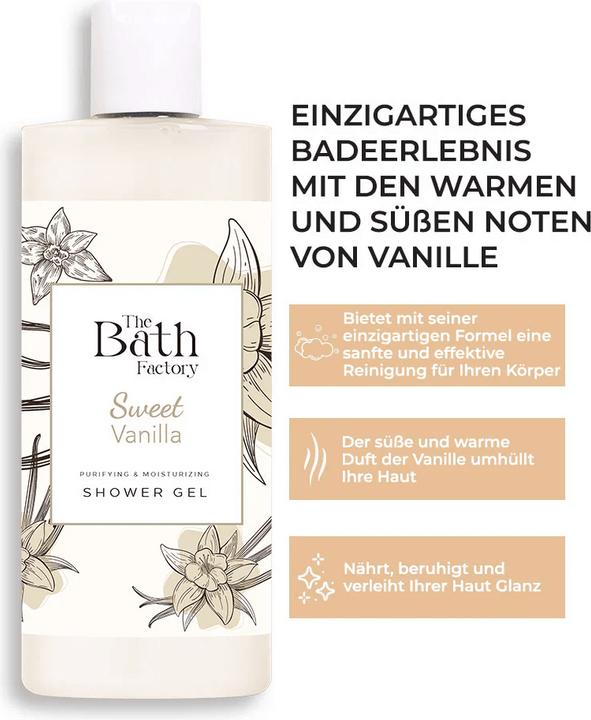 Image du produit The Bath Factory Vanille Duschgel 400ml (400 ml)