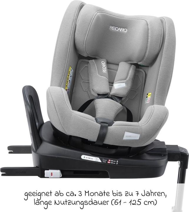 Produktbild RECARO Salia 125 Kid Reboard Kindersitz (61-125 cm) (Reboarder, ECE R129/i-Size Norm)