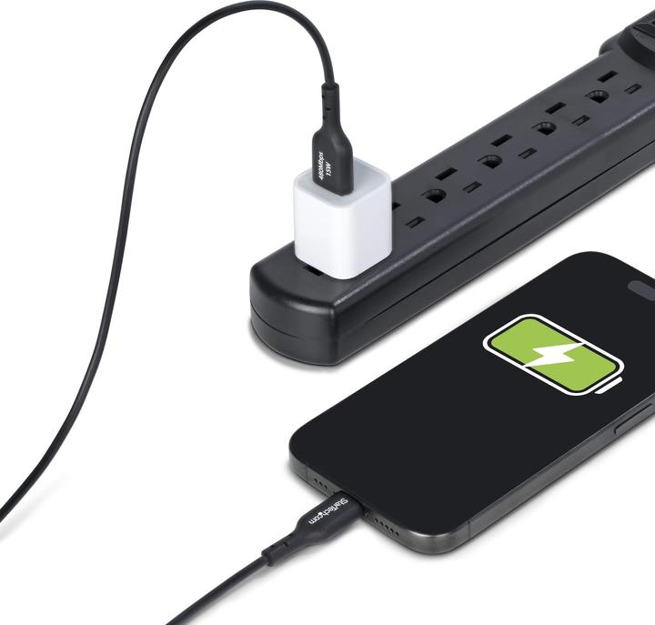 Image du produit StarTech Cable USB-A to USB-C 3m Black (3 m, USB 2.0)