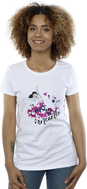 Actual product image Disney Womens/Ladies Encanto Mirabel Flower Cotton T-Shirt (XL)