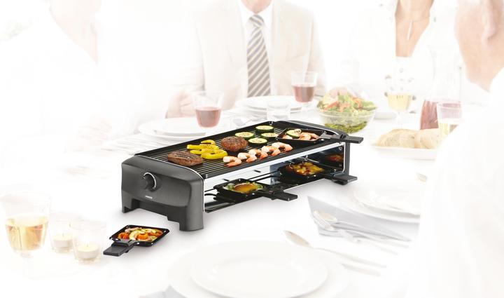 Immagine prodotto Princess Raclette e Teppanyaki Grill, per 8 persone, 1200 Watt, 162840