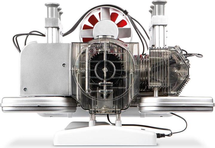Actual product image Franzis Engine Kit Porsche 911 Fanzösisch
