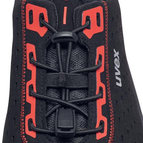 Actual product image Uvex Sports uvex 1 x-craft low shoes S1 PL 68023 black width 12 size 45 (S1P, 45)