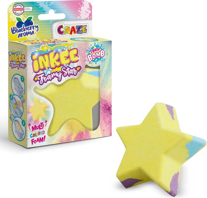 Produktbild Craze Inkee Foamy Star (Badesalz)