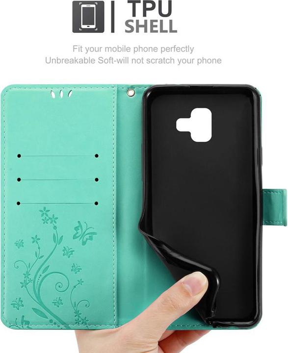 Immagine prodotto Cadorabo Copertina del libro di fiori (Samsung Galaxy J6+)