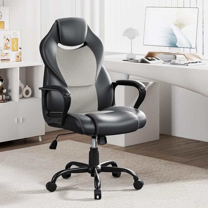Actual product image Basetbl ergonomic office chair, grey