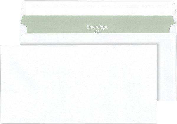 Image du produit kaiserkraft Enveloppes terra Envirelope®, blanc, format longitudinal, lot de 1000. (DL, 1000 x)