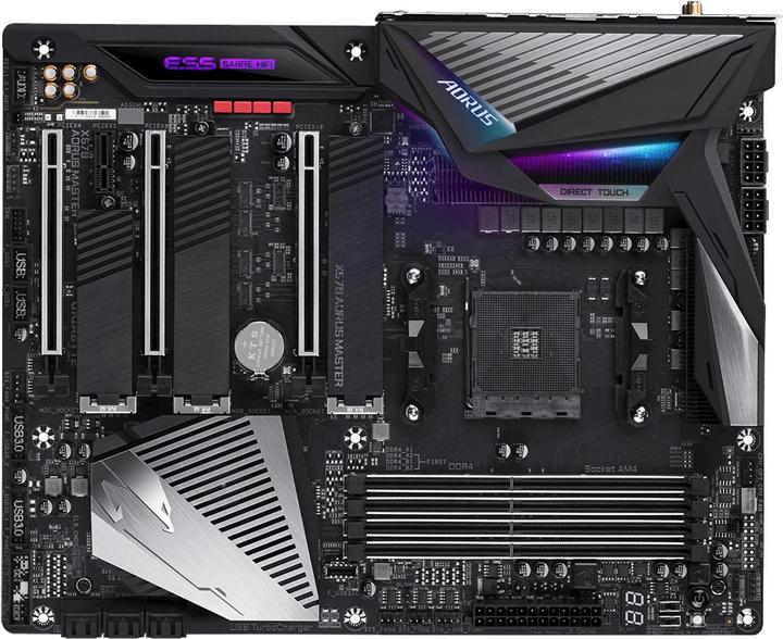 Produktbild Gigabyte X570 Aorus Master (AM4, AMD X570, ATX)