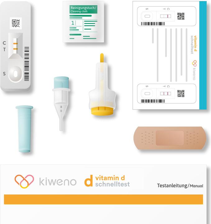 Produktbild Kiweno Vitamin D Schnelltest