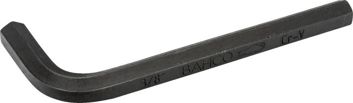 Image du produit Bahco Tournevis hexagonal coudé, impérial, phosphaté, 1/8" x 66 mm