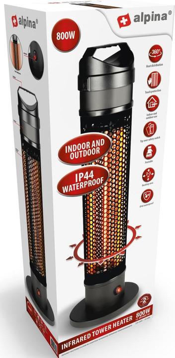 Produktbild Alpina Garden Infrarot-Heizung, FREISTEHEND (800 W)
