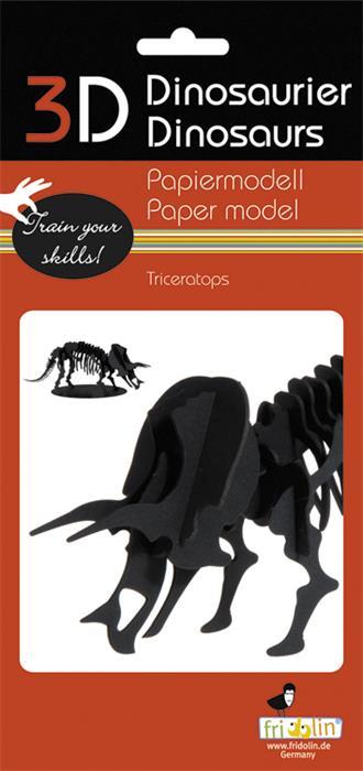 Produktbild Fridolin 3-D Papiermodell "Triceratops"