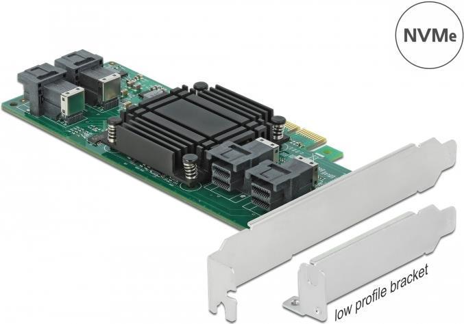 Produktbild Delock PCI Express x8 Karte zu 4 x intern SFF-8643 NVMe