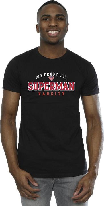 Image du produit - T-shirt SUPERMAN METROPOLIS VARSITY - Homme (S)