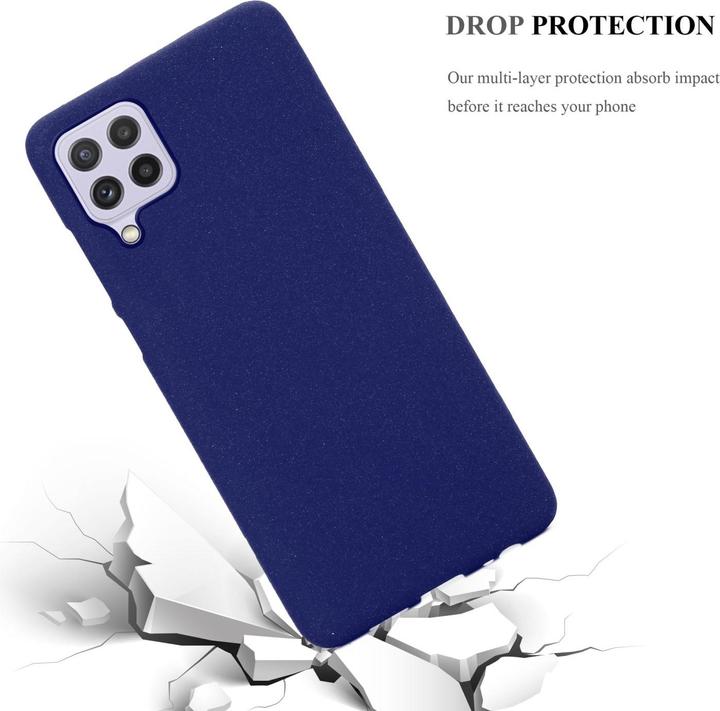 Actual product image Cadorabo TPU Frosted cover (Samsung Galaxy M22, Samsung Galaxy A22, Samsung Galaxy A32)