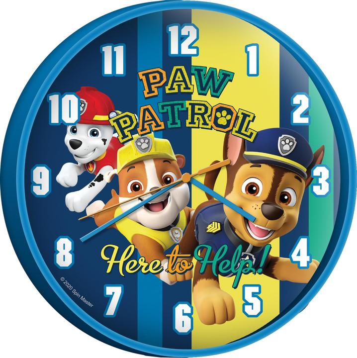 Actual product image Paw Patrol Wall clock (25 cm)