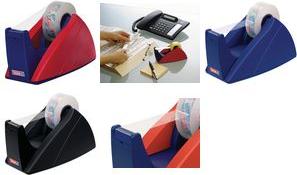 Produktbild tesa tesafilm EASY CUT Tischabroller - Klebeband-Spender für Rollen bis 33 m x 19 mm