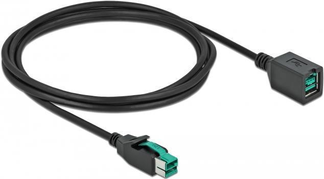 Actual product image Delock PoweredUSB extension cable (2 m)