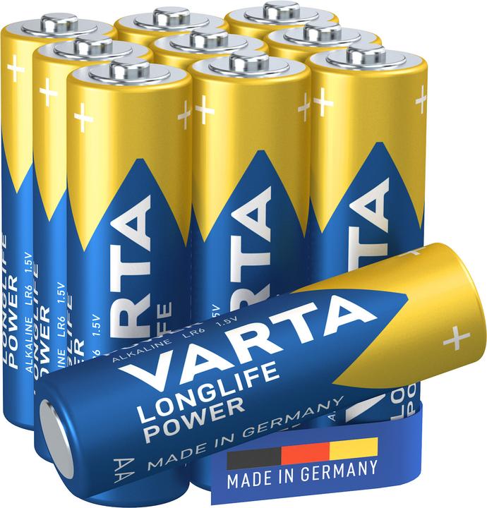 Actual product image Varta long-life power (10 pcs., AA, 2970 mAh)