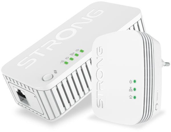 Produktbild Strong Powerline Wi-Fi 1000 Mini 2er-Pack (1000 Mbit/s)