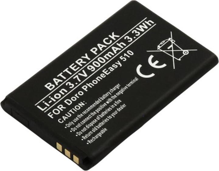 Image du produit Avizar Li-Ion Akku 3.7V 900mAh Doro PhoneEasy 510