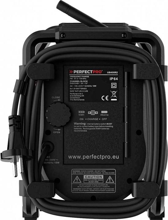Actual product image PerfectPro UBOX 400R site radio (DAB+, FM, Bluetooth)