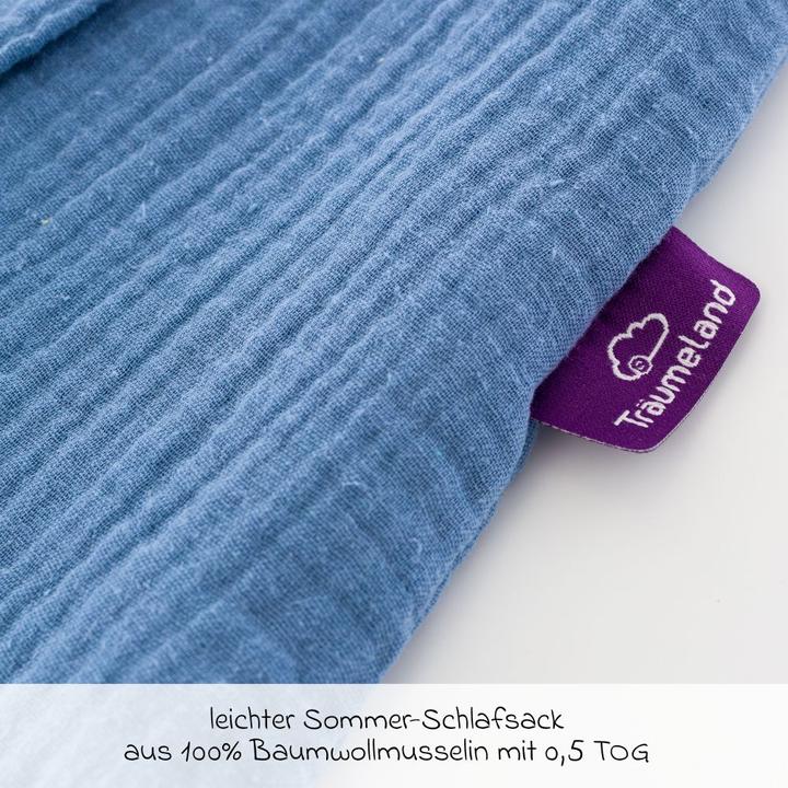 Image du produit Träumeland Gigoteuse d'été Liebmich coton mousseline (70 cm)