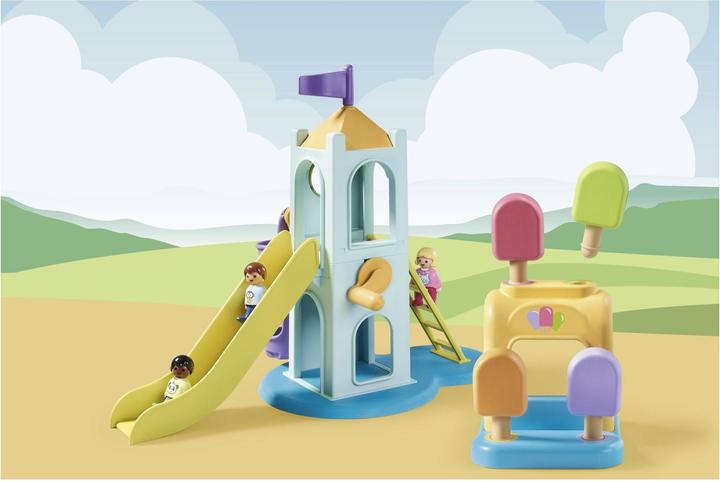 Produktbild Playmobil Erlebnisturm mit Eisstand (71326, Playmobil 1.2.3)