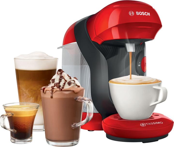 Productafbeelding Bosch Hausgeräte TAS1103 TASSIMO model net rood (Tassimo)