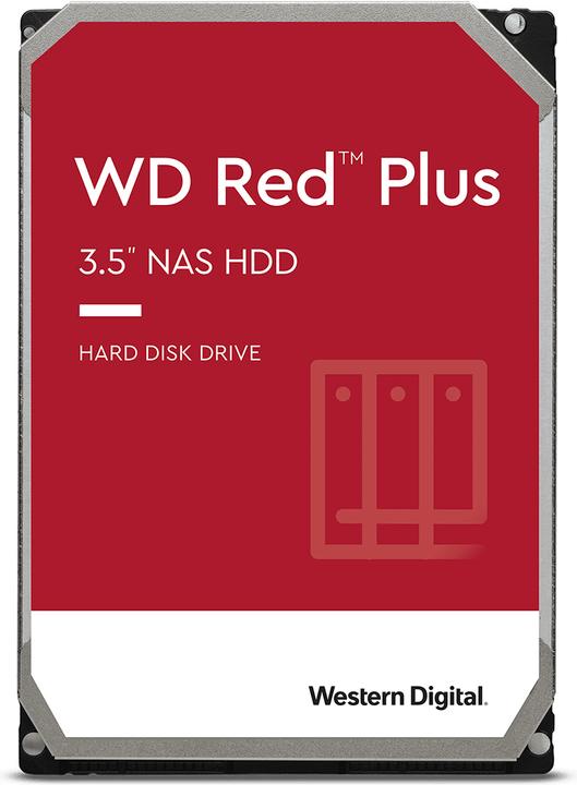 Actual product image WD Red Plus Desktop WDBAVV0060HNC 6TB (6 TB, 3.5", CMR)