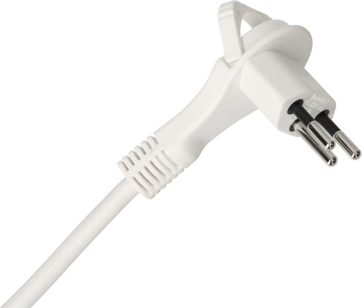 Actual product image Max Hauri TD extension H05VV-F3G1.0 flat angle plug (5 m, Type 13)