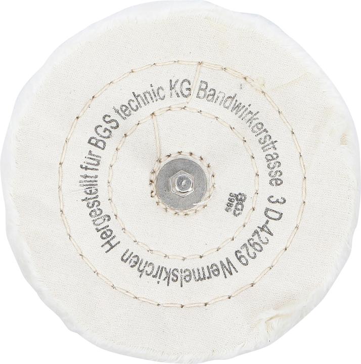 Produktbild BGS Polierscheibe mit Spanndorn 6 mm