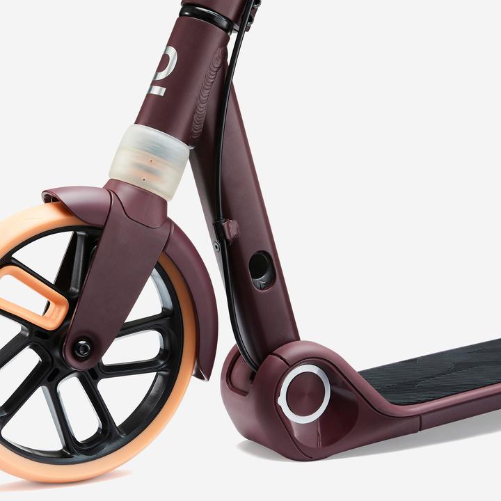 Produktbild Oxelo Scooter Tretroller Kinder - M900 bordeaux/orange
