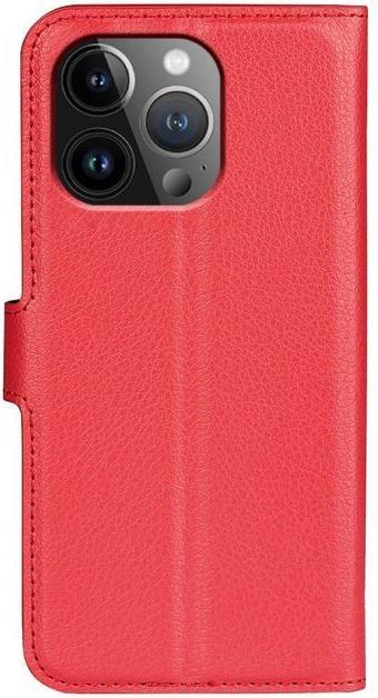 Actual product image MU Classic Litchi Leather Bookcover Series (Apple iPhone 15 Pro Max)