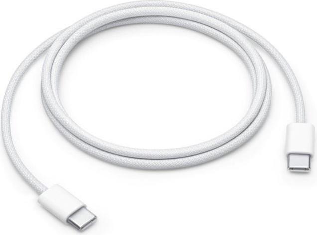 Actual product image - iPhone Braided Data Cable USB-C/USB-C 1m White OEM (Bulk) (1 m, USB 3.2 Gen 1)