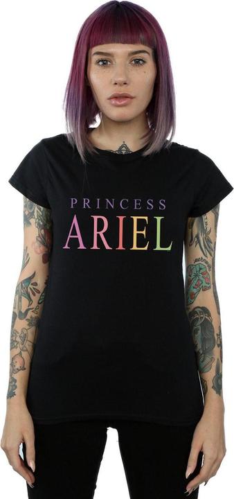 Actual product image Disney Womens/Ladies The Little Mermaid Ariel Graphic Cotton T-Shirt (XXL)