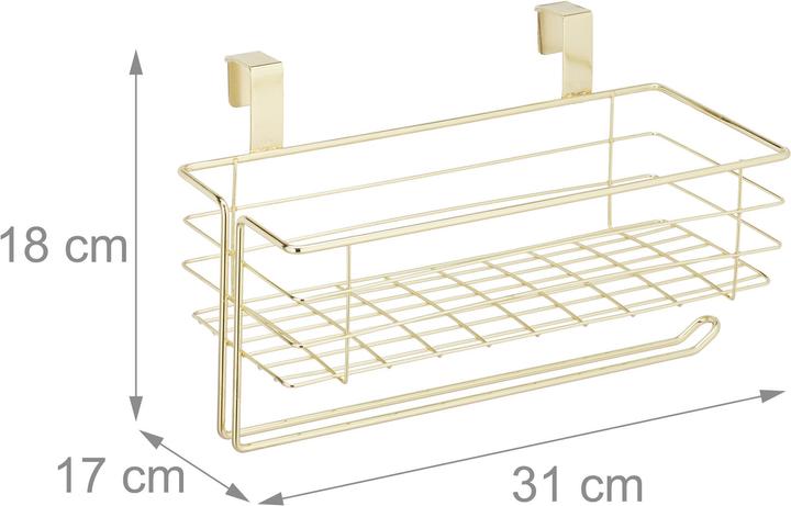 Actual product image Relaxdays Hanging basket (1 x, 31 x 17 x 18 cm)