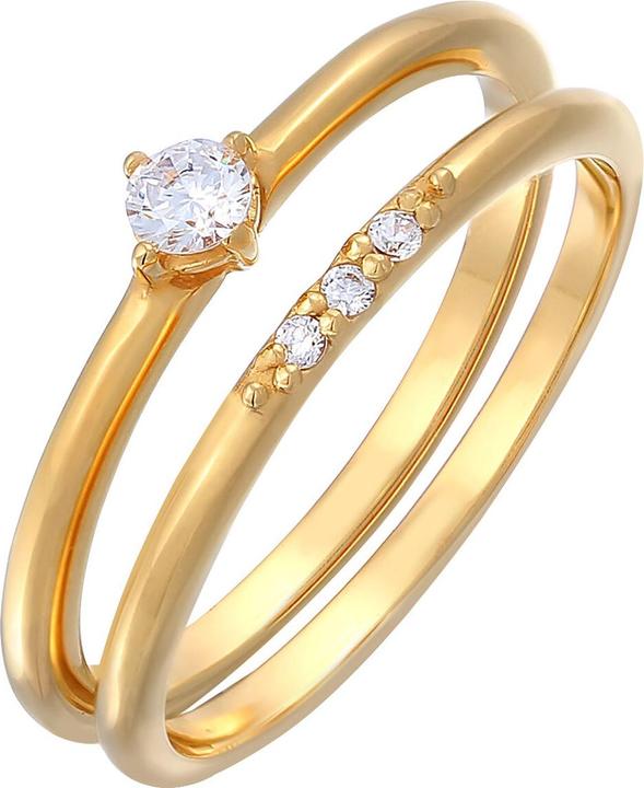 Immagine prodotto Elli Anello di cristallo (54, 925 Argento)