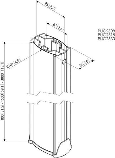 Image du produit Vogels Puc 2515 (Plafond)