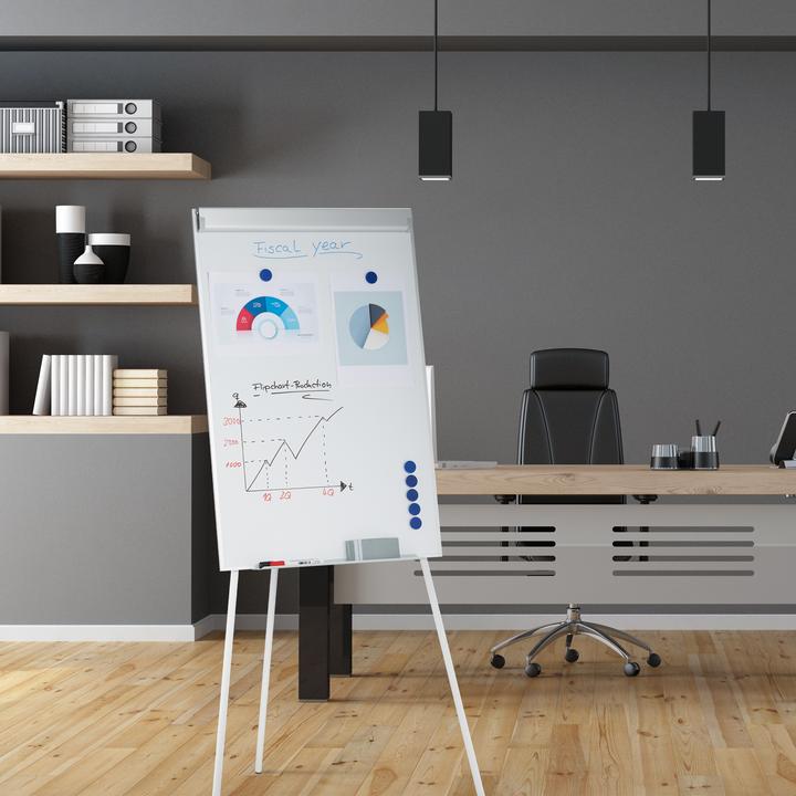 Produktbild Relaxdays Flipchart Whiteboard (80 x 75 x 175 cm)