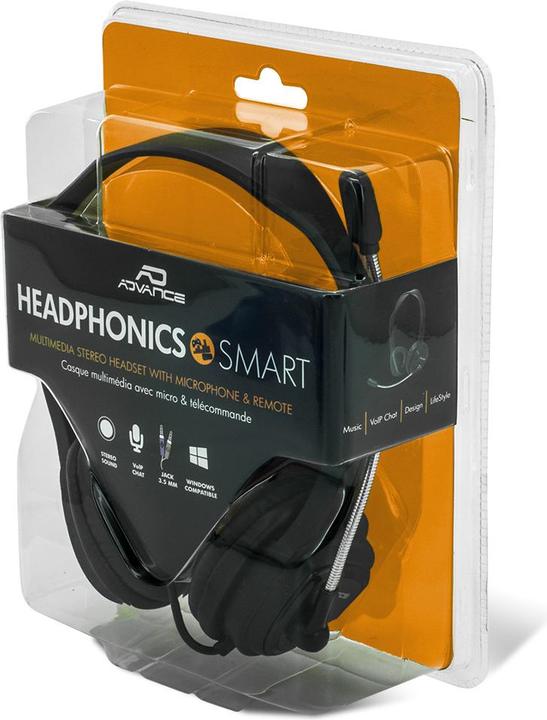 Immagine prodotto Advance Casque Micro Multimédia Headphonics Smart (Cablato)