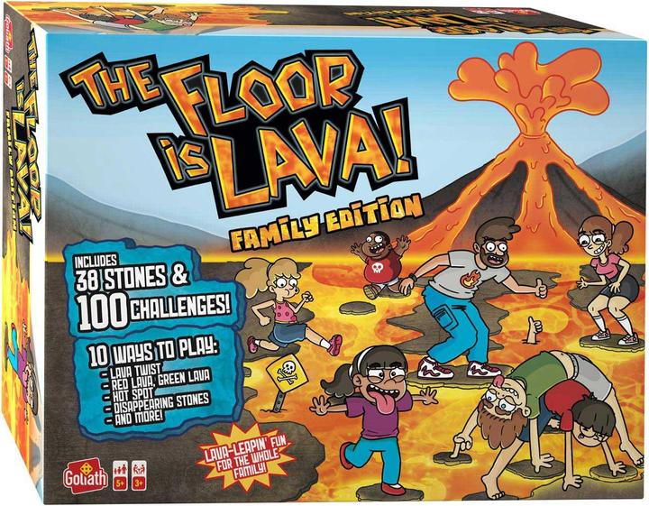 Goliath Toys The Floor est une lave (Allemand, Français, Italien, Anglais)