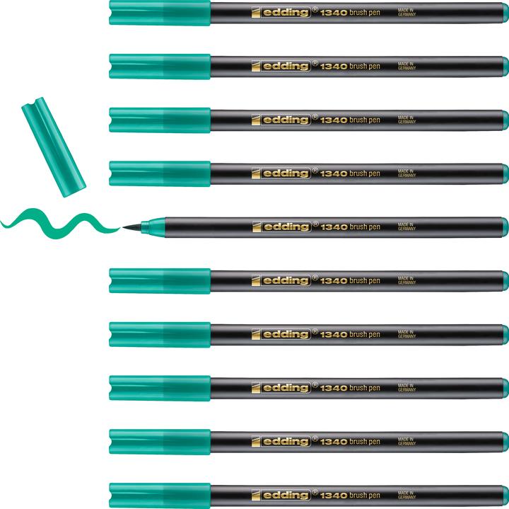 Produktbild Edding Brushpen 1340 (Grün, 1 x)