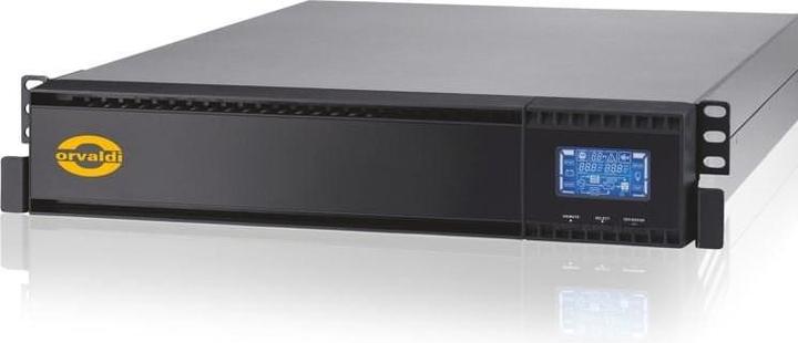 Produktbild Orvaldi V1000 on-line 2U LCD Doppelwandler (Online) 1 kVA 8 AC-Ausgänge (1 VA, 800 W, Online-Doppelwandler USV)