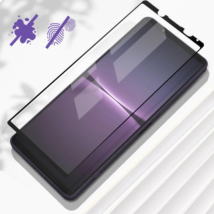 Actual product image Avizar 9H hardness glass screen protector film (1 Piece, Sony Xperia 1 V)