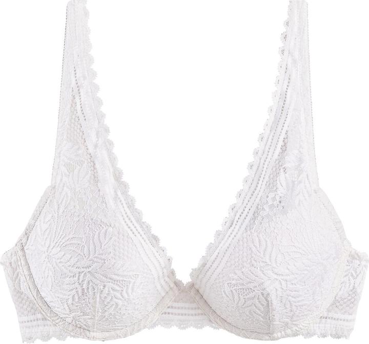La Redoute Collections Spitzen-BH in Foulard-Form aus recyceltem Material