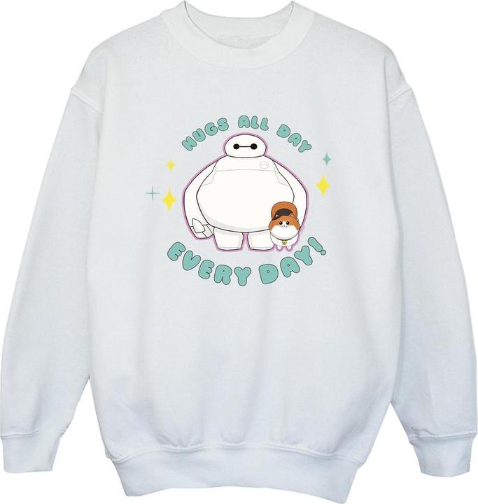 Immagine prodotto Disney Big Hero 6 Baymax Hugs Everyday Felpa Ragazzi (116)