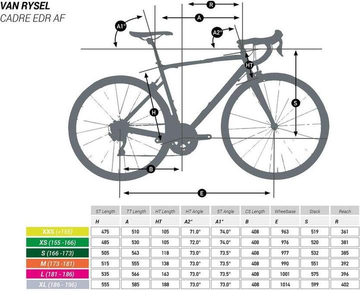 Image du produit Van rysel edr af centaur 335668 (52 cm)