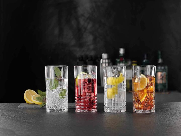 Actual product image Nachtmann Long drink tumbler Highland 37.5 cl 15.1cm Ø7.7cm Set of 4 (4.45 dl, 4 x, Long drink glasses)